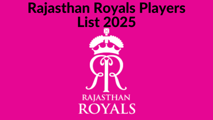 Rajasthan Royals Players List 2025