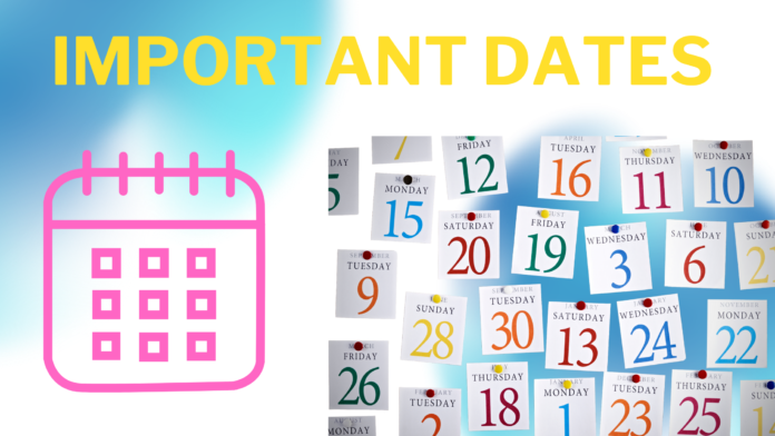 Important Days | Special Days | Calender 2025